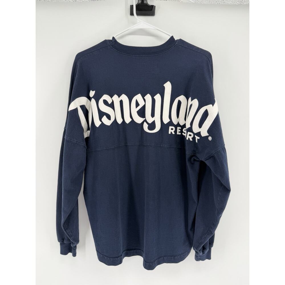 Disneyland Spirit Jersey Shirt Adult Small Blue Disney Parks Resort Long Sleeve - Picture 1 of 4